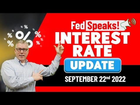 September 22nd - The Fed Rate Hike .75% - Did Mortgage Rates Go up?