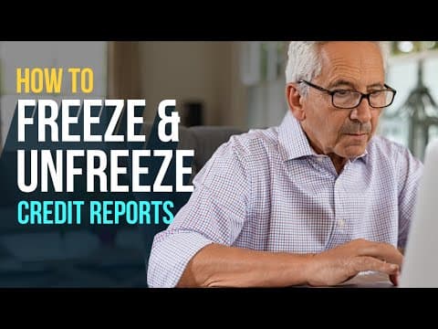 How to Freeze and Unfreeze Credit Reports