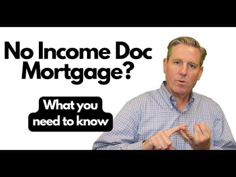 No Income Mortgage for Primary residences - What you need to know