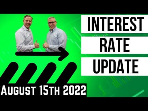 August 15th Mortgage Interest Rates Today and 30 year Fixed History since 1971
