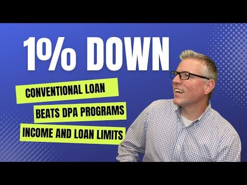Why This 1% Down Mortgage CRUSHES Down Payment Assistance Programs