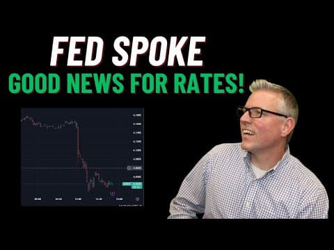 December 13th Fed Meeting NO Rate change - Why is Good News for Rates?
