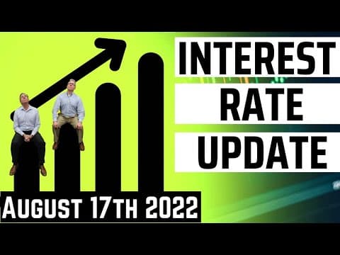 August 17th Mortgage Interest Rates Today || Interest Rate Update