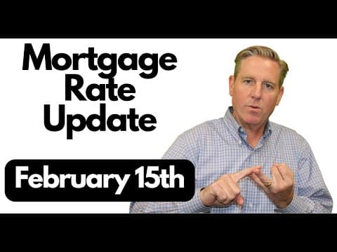 Mortgage Rates Today February 15th 2023 with January Inflation CPI overview