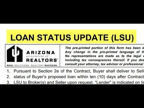 Arizona LSU Forms (Loan Status Updates) and what you need to know