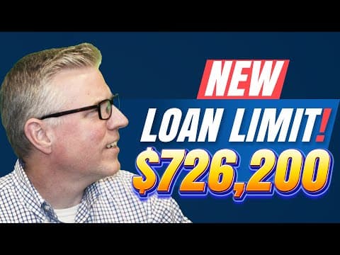 $726,200 is the New Conventional Mortgage Limit for 2023