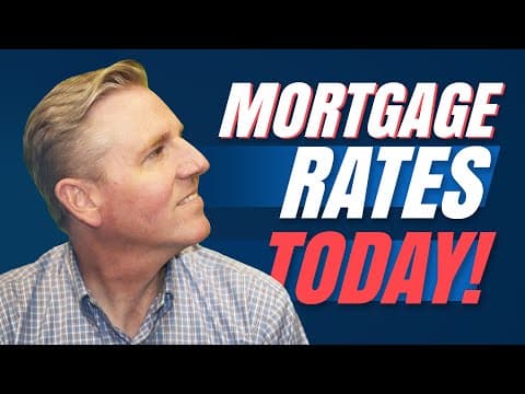 Mortgage Rates Today - What Will My New Monthly Payment be?