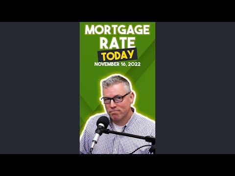 Mortgage Rates Today: BIG CHANGE!