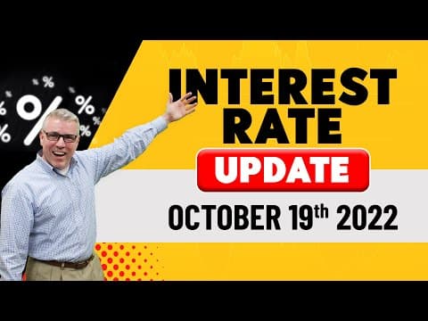October 19th Interest Rate Update - Payment and Income Calculator