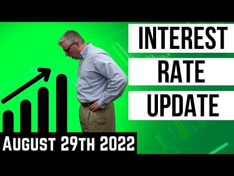 August 29th Mortgage Interest Rates Today || Interest Rate Update